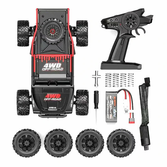 MJX 14209 HYPER GO 1/16 Brushless High Speed RC Car Vechile Models 43km/h – Two Batteries